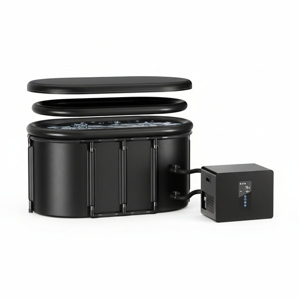 1/3HP Ice Bath Chiller & 148Gal Cold Plunge Tub Bundle
