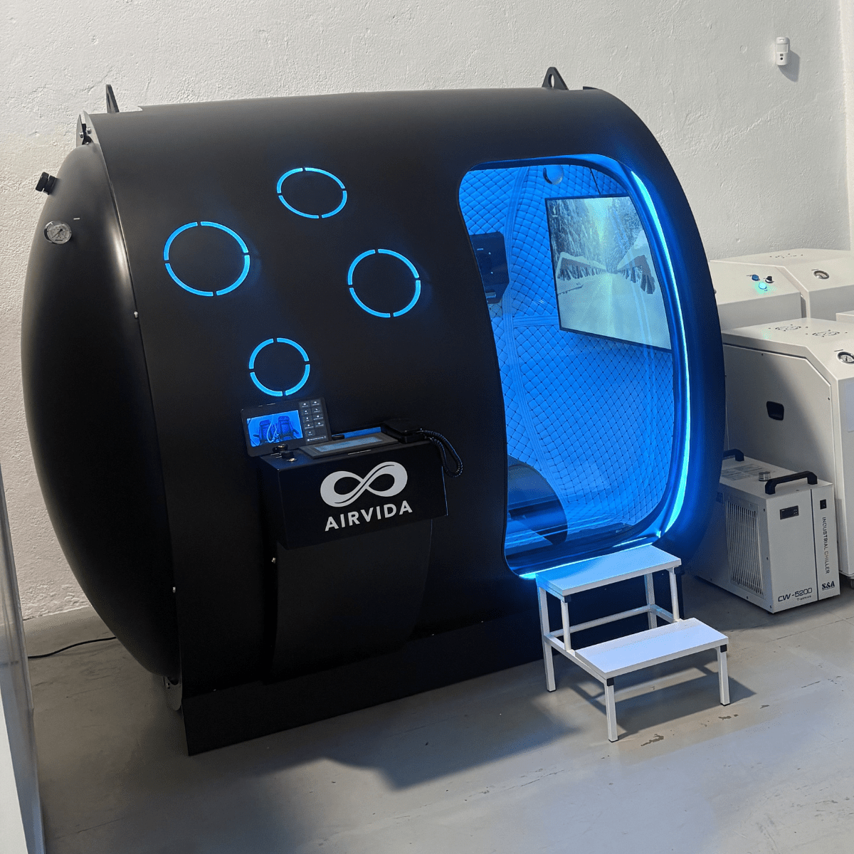 2.0 ATA Hardshell Multiplace Hyperbaric Chamber with BIBS Mask