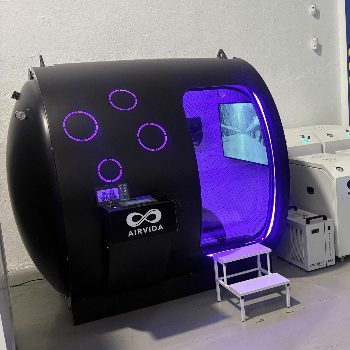 2.0 ATA Hardshell Multiplace Hyperbaric Chamber with BIBS Mask